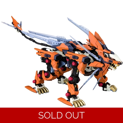 Liger Zero Schneider RZ-041 Marking Plus Ver: Zoids HMM 1:72 Scale Model Kit